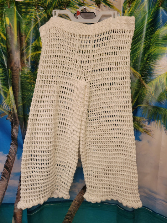 Crocheted Cover-Up Pants