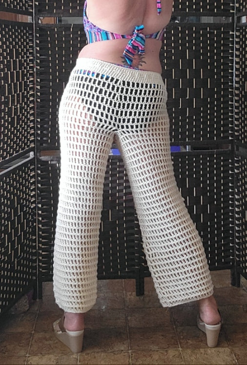 Crocheted Cover-Up Pants