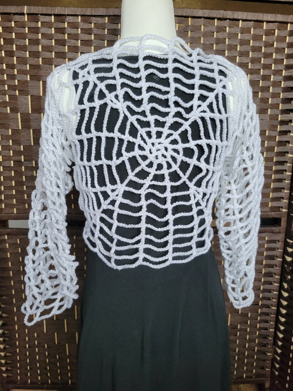 Spider Web Crop Top